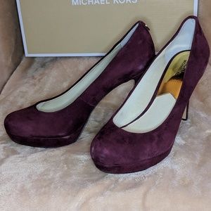 Michael Kors Merlot Pumps